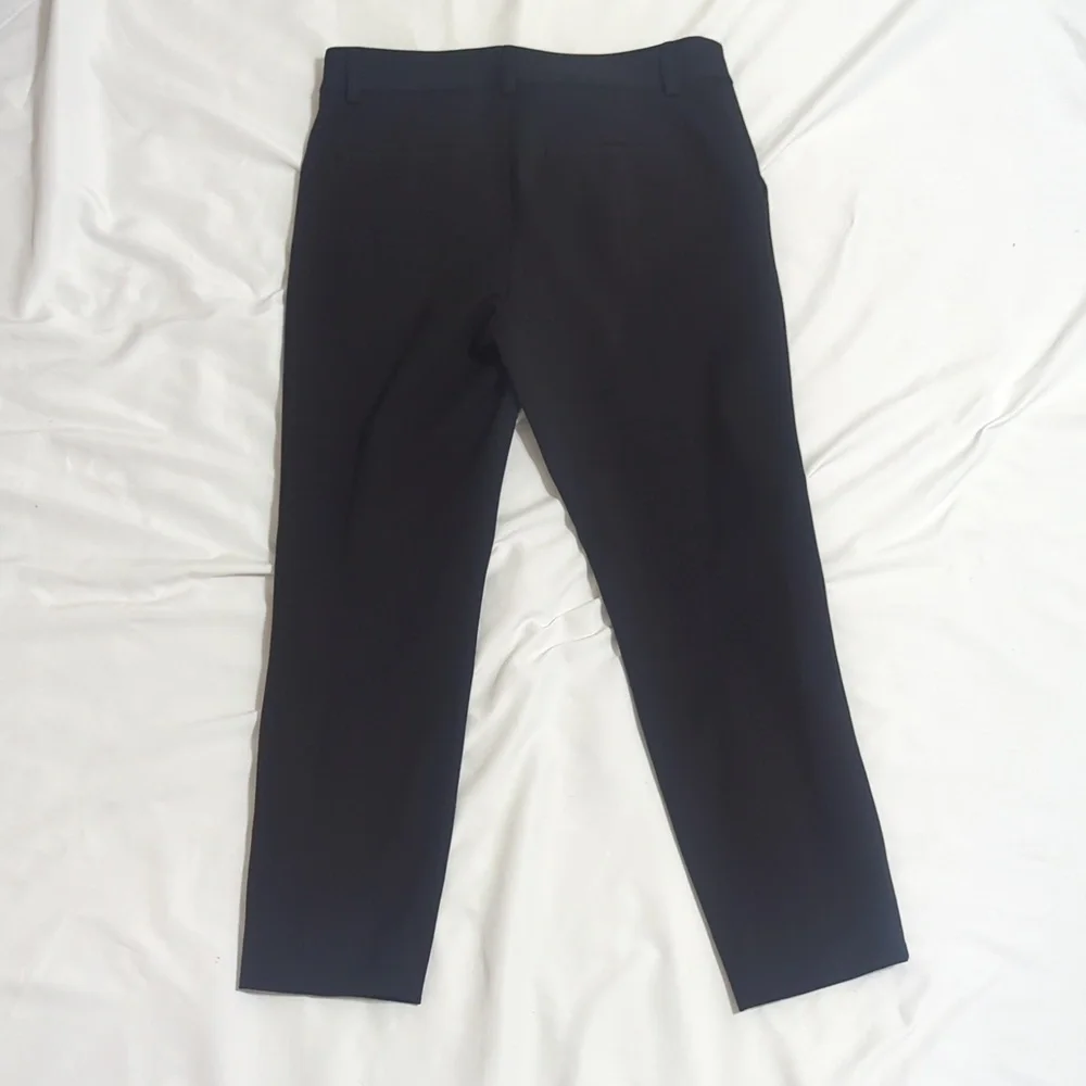 Express Columnist Mid Rise Ankle, Color Black Size 4S